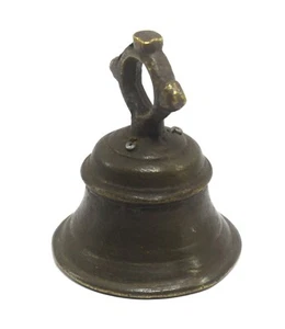 Nice Antique Indian Handcrafted Brass Bell Pet hanging Bell Good Sound. i9-170 - Picture 1 of 7