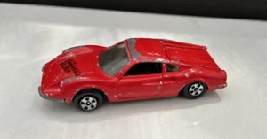 Vintage 1981 ERTL Red Ferrari Dino 246 GT 1:64 Cannonball Run Diecast Die-Cast - Picture 1 of 7