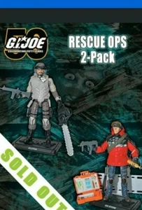 GI JOE ~ PAQUETE DE 2 OPERACIONES DE RESCATE 2014 ~ EMBRAGUE Y TORMENTA DE HIELO ~ ZOMBIE JOECON SIN USAR - Imagen 1 de 2