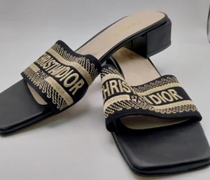 Christian Dior Dway Heeled Slide (EUR 39/ UK 6) - Picture 1 of 6