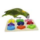 Bird Intelligence Training Spielzeug Papagei Lernspielzeug Papagei Holzbloc5604