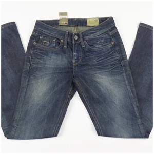 G Star Blue Raw Denim Vintage Women's Bootcut Jeans Size 25 Made Italy - Picture 1 of 12