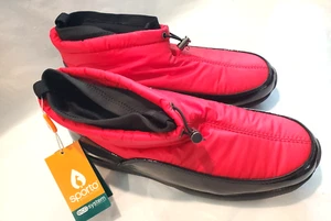 Sporto Eco System Tracy Waterproof Womens Red Snow Ankle Boots Size 11W New - Picture 1 of 13