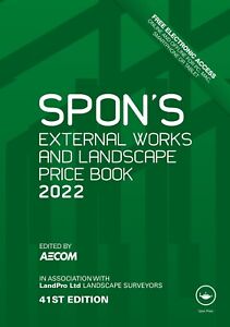 Spon's Price Book 2022 External Works and Landscape (41st Edition)