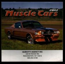 Gubiotti Agency NY "Muscle Cars" 12 Month 2012 Auto Photo Calendar 111521WEECAL