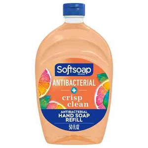 Wide Bottle Softsoap AB Liquid Hand Soap Refill, Crisp Clean, 50 oz - Picture 1 of 2