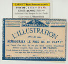 France Carnet Yv 191-C3 ** Série 90B. Secours-Grey Poupon, Couv. L'Illustration