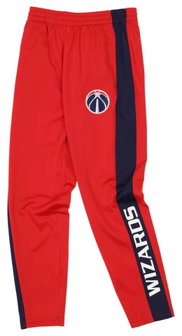 OuterStuff NBA Youth Boys Side Stripe Slim Fit Performance Pant, Washington Wiza Cover