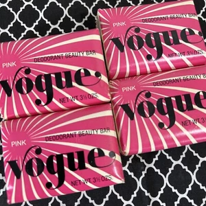 Lot of 4 Bars Vogue Vintage "Pink" Deodorant Beauty Bar New Old Stock - Picture 1 of 4