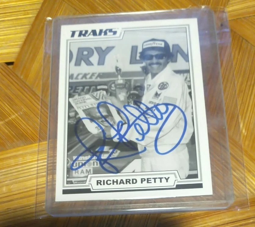 Richard Petty Signed 2006 Traks Autograph AUTO - Image 1 of 1