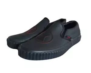Vans Slip On Marvel Black Widow Slip On Shoes Men's Size 6 Women's Size 7.5 - Picture 1 of 11