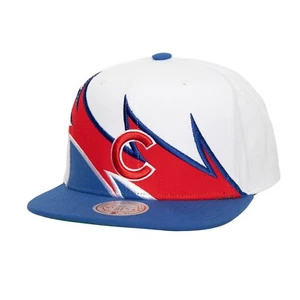 Chicago Cubs Mitchell & Ness Wave Runner Snapback Hat - Picture 1 of 3