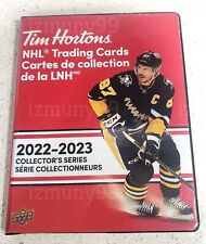 2022-23 UPPER DECK TIM HORTONS BINDER + BASE SET COMPLETE 120 CARDS New Canada!