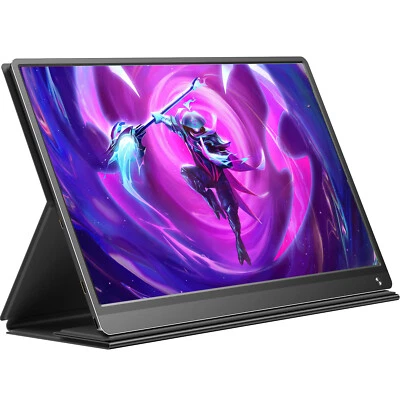 UPERFECT 15,6 Zoll 120Hz Touchscreen 1080P Monitor Tragbar Bildschirm mit Akku  - Bild 1 von 4