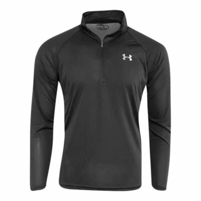 Mens UA Under Armour 1/2 Zip Tech Muscle Pullover Long Sleeve New With Tags - Image 1 of 2