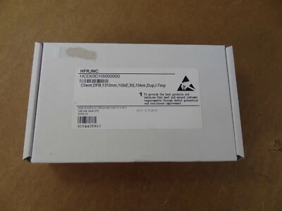 HFR FUJITSU HCD03D10I000000 DFB 1310NM 1GBE 3G 10KM DUP  I-Tmp - Image 1 of 2