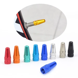 4 piezas Aleación de aluminio Carretera MTB Bicicleta Neumático FV Tapa de válvula Protector Cubierto de Bicicleta - Imagen 1 de 20
