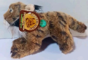 Vintage Ranger Rex's Forest Friends Leanna Lynx Purring Talking Plush With Tags - Picture 1 of 5