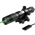 Hunting Adjustable Night Vision Green Dot Laser Sight Illuminator Flashlight