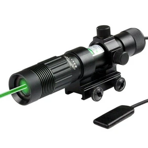 Night Vision Green Dot Laser Sight Designator Illuminator Flashlight For Hunting - Picture 1 of 6