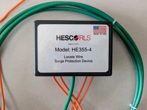 Nuevo protector contra sobretensiones industrial HESCO-RLS HE355-4 para localización de 4 cables / SCADA - Imagen 1 de 4