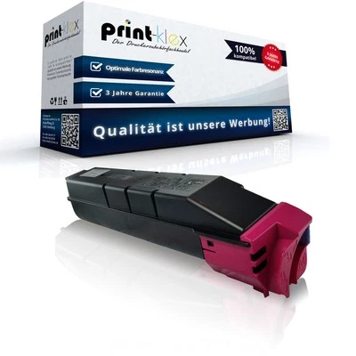 PRINT-KLEX GMBH & CO.KG Cartuccia toner magenta riciclata per Kyocera TASKalfa3051ci toner rosso