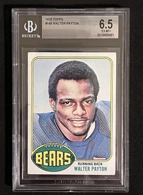 1976 Topps Set-Break #148 Walter Payton RC HOF 🐐 BGS 6.5 EXMINT+ CENTERED - Image 1 of 3