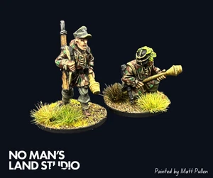 Bolt Action Panzerfaust German Team Anti Tank WW2 28mm Pro Painted WW2 - Picture 1 of 4