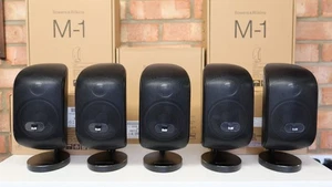 5 x B&W M1 MK2 Surround Speakers - Boxed - Bowers Wilkins - Excellent Condition - Picture 1 of 24