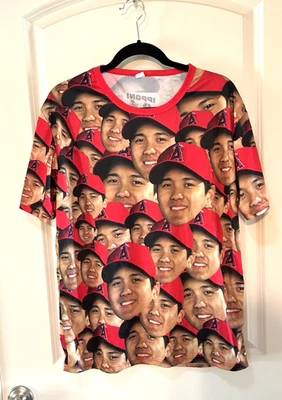 SHOHEI OHTANI NWOT Men’s Los Angeles Angels Baseball Short Sleeve Shirt-Size XL - Image 1 of 4