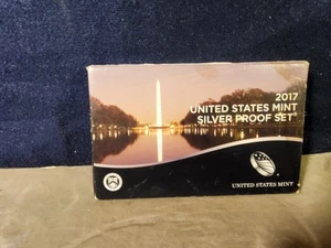 US Mint Silver Proof Set 2017 in Box w\ Certificate - Picture 1 of 9