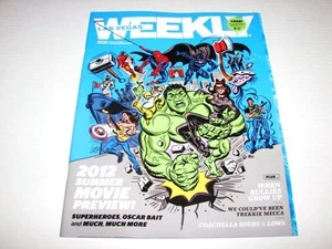 Las Vegas Weekly Magazine 2012 Summer Movie Preview Issue Avengers Batman + NEW - Picture 1 of 1