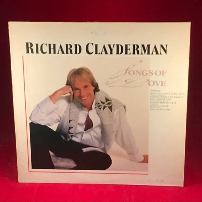 RICHARD CLAYDERMAN Songs Of Love 1987 UK vinyl LP Decca record best of # - Image 1 of 3