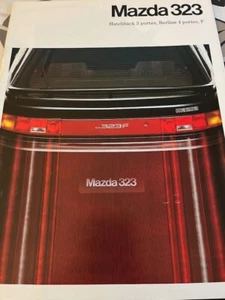 Brochure Mazda 323 de 1989 - Picture 1 of 1