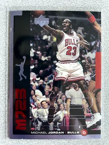 1998-99 Upper Deck Michael Jordan MJ23 Card #M22 Chicago Bulls G.O.A.T. HOF - Picture 1 of 2