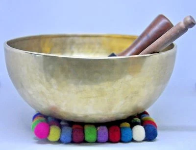 12 inch Handmade Tibetan Singing Bowls - Meditation chakra therapy yoga Bowls - Image 1 of 3