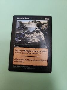 Virtue's Ruin Portal NM Black Uncommon MAGIC THE GATHERING MTG CARD 