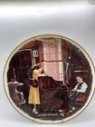 Gorham Collectors Plate Norman Rockwell (The Marriage License) 1976 No.D7719