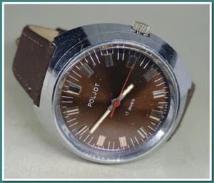 Montre-bracelet vintage Poljot URSS – Années 1980, Calibre 2609.2H, 17 rubis - Foto 1 di 11