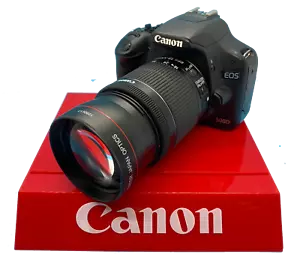 ZOOM LENS FOR CANON EOS REBEL XT 7D T6 T6S T7 T3 T3I T4 T4I T5 XS XT XTI 20D 40D - Picture 1 of 9