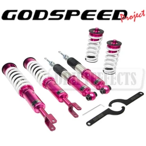 FOR AUDI A4 02-08 B6/B7 FWD/AWD GODSPEED MONOSS DAMPER COILOVER STRUT SUSPENSION - Picture 1 of 9