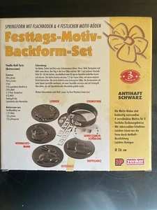 Springform mit Flachboden set flachboden 4 festlichen Motiv Boden - Bild 1 von 2