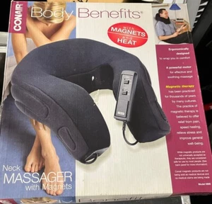 Conair Heat Benefits Neck Massager With Magnetic Therapy New In Box - Picture 1 of 3
