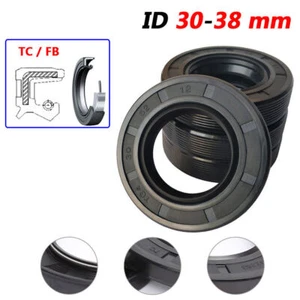 Ø 30mm-38mm NBR Double Lip Seal TC/FB Skeleton Oil Seal Rings for Rotation Shaft - Picture 1 of 12