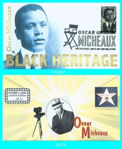 Oscar Micheaux First Day Cover Type 2 - Picture 1 of 1