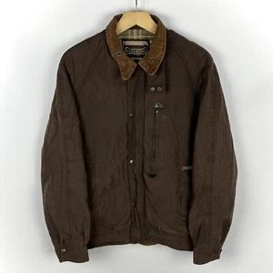 Chaqueta Bomber Driza-Bone Australia Marrón Cremallera Completa Franela Forrada Encerada Brumby M - Imagen 1 de 24