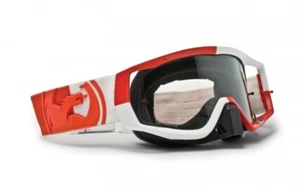 DRACHE VENDETTA MOTOCROSS BRILLE BLOCK ROT/WEISS Enduro - Bild 1 von 1