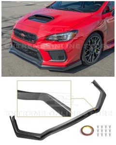 For 18-21 Subaru WRX / STi | CS Style Painted CARBON FIBER Front Lip Splitter - Bild 1 von 11