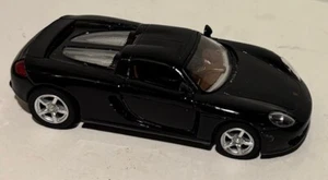 5" Kinsmart Porsche Carrera GT Diecast Model Toy Car 1:36 Black Pull Back - Picture 1 of 2