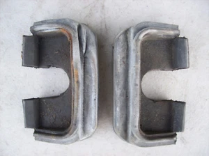 PORSCHE 944 924 TURBO S S2 - Pair of REAR HATCH LATCH GASKETS LATCHING SEALS - Picture 1 of 11